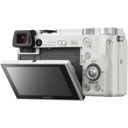 Sony Sony Alpha a6000 spiegellose Digitalkamera mit 16-50 mm Objektiv 24 MP (Wei   ) 2