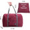 Travel de voyage pliable Duffel sac 4