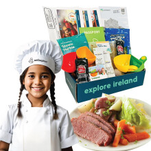 eat2explore madlavningss?t til b?rn - interaktivt og p?dagogisk madlavningss?t til rigtige b?rn med 3 opskriftskort - (Ireland Edition)