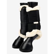 Botas de cavalo para escovao de malha com bordas de l LeMieux - Equipamento de proteo e equipamento de treinamento - Envoltrios e acessrio