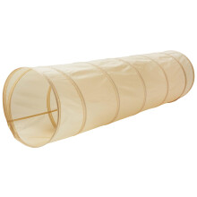 3 Sprouts Kids Play Tunnel - Pop -up Tunnel pieghevole con tessuto riciclato - Tunnel divertente strisciante per bambini piccoli per bambini per stri