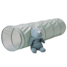 3 Sprouts Tunnel Gioco per Bambini - Tunnel Pop Up Pieghevole con Tessuto Riciclato - Divertente Tunnel Strisciante per Bambini Piccoli che Stris