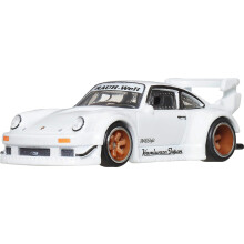 Hot Wheels Premium Car Culture Collectible Toy Car 1:64 Scale Die-Cast Porsche 930 RWB Silhouettes Vehicle with Real Riders Tires