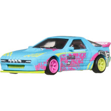 Hot Wheels Cultura auto premium Auto giocattolo da collezione 1:64 Scala Die-Cast Mazda Rx7 FC Pandem Silhouettes Veicolo con pneumatici reali per ci