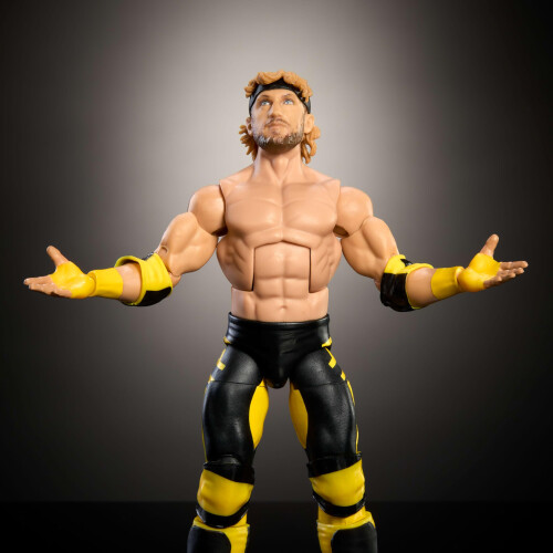 Mattel Conjunto de bonecos de ao e acessrios de elite da Mattel WWE Top Picks Logan Paul colecionvel de 6 polegadas com anel de mos trocveis ????e 2