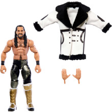 Mattel WWE Top Picks Figura y accesorios de accin de lite Set Seth Freakin Rollins de 6 pulgadas coleccionables con Hands Swappable Hands anillo y
