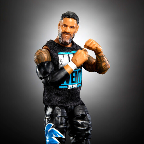 Mattel Mattel WWE Top Picks Elite Action Figure e conjunto de acessrios Jey USO colecionvel de 6 polegadas com anel de mos trocveis ????e 25 pontos 2
