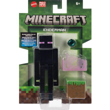 Mattel Minecraft Action Figure & Accessories 2-Pack with Enderman in 3.25-inch Scale  Collectible Toy Set
