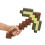 Mattel Mattel Minecraft Play-Play Battle Toy Accessory Collection avec conception pix   l   e Pickaxe 2