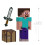 Mattel Pacote de 2 bonecos de ao e acessrios Mattel Minecraft com Steve em conjunto de brinquedos colecionveis ????em escala de 3,25 polegadas 4
