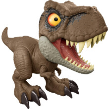 Mattel Jurassic World Roar Command Tyrannosaurus Rex Dinosaur Figure Toy  Record and Play Dino Speak T-Rex  Tail-Activated Attack & Roar