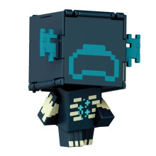 Mattel Minecraft Flippin Figs Figuren mit 2-in-1 Fidget Play, 3,75 Zoll groen Kpfen und pixeligem Design (Charaktere knnen variieren)