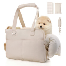 JourCraf Hondentas-draagzak voor kleine honden Zachte, opvouwbare hondendraagtas voor kleine honden Middelgrote katten Puppy's tot 15 lbs Wasbare