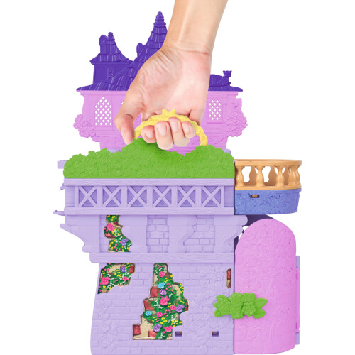 Mattel Rapunzel Stacking Castle with Doll and Accessories 2