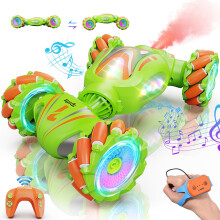 Nicella Gesture Sensing RC Stunt Bil Fjernbetjening Bil til Drenge Leget?j Alder 6-8-12 4WD H?ndstyret RC Twist Bil med Lys & Musik Cool og Id?er