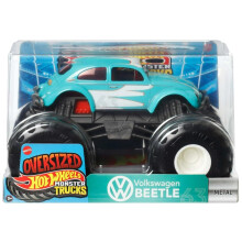 Truck di mostri Hot Wheels oversize 2025 Beetle 1:24 Scala Diecast