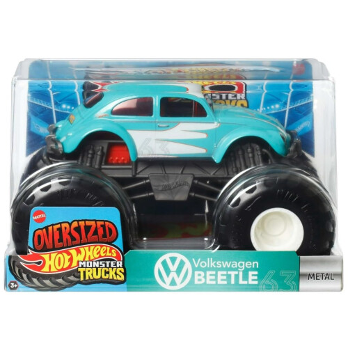 Hot Wheels Hot Wheels Monster Trucks Oversized 2025 Beetle 1:24 Scale Diecast