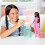 Barbie Barbie Baby Doctor com boneca morena usando uniforme rosa 1 boneca com acessrios e mveis 2