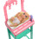 Barbie Barbie Baby Doctor com boneca morena usando uniforme rosa 1 boneca com acessrios e mveis 4