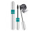 Volume e comprimento do rmel de fibra de seda 4d preto 1