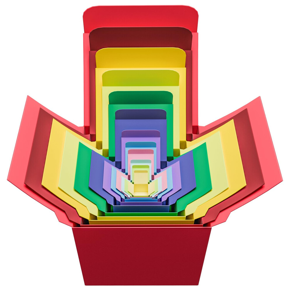 Jsuslife Prank Gift Box 12 Szt. Pudelka Do Ukladania Niespodzianek Do Ukladania W Stosy Zestaw Pakietw Dowcipw Na Urodziny Wesela Rocznice Boze-image