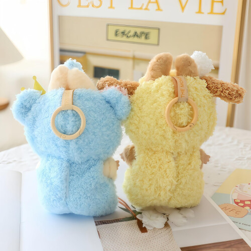 Conjunto de roupas de boneca de 17 cm (sem boneca includa) Conjunto de macaco para boneca de 6,7 polegadas Macaco de roupa estilo animal falso 2