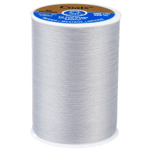 Coats & Clark Dual Duty Allzweck-Garn, grau, 400-Yard-Spule, 1 Spule Garn