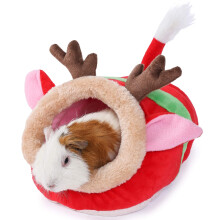 JanYoo Ferret Bed - House Hide & Cage Accessories (S Reindeer)