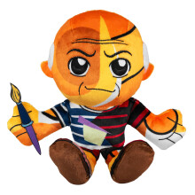 Bleacher Creatures Pablo Picasso 8" Kuricha Pluche - Zachte Chibi geïnspireerde Speelgoed