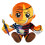 Bleacher Creatures Pablo Picasso 8"""" Kuricha Plush - Soft Chibi Inspired Toy 1