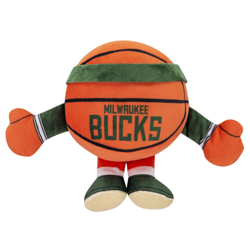 Bleacher Creatures Milwaukee Bucks 8" Kuricha Basketbal Zittend Plushies 2
