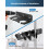 ?Laatste Model? Clamp-On Multi Microfoon Houder voor Microfoonstandaard en Wandmontage 2