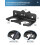 ?Laatste Model? Clamp-On Multi Microfoon Houder voor Microfoonstandaard en Wandmontage 4