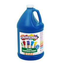 Coloraciones Pintura de temperatura sin parabeno para niρos - Azul vibrante de 1 galσn. No tσxico y hecho en los EE. UU.