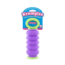 KRUMPLES Plungy Purple sensorisches Saugspielzeug fr Kinder ab 10 Monaten | BPA-freies Silikon-Fidget | Frdert die Feinmotorik | Splmaschinenfest