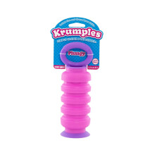 KRUMPLES Plungy Pink sensorisches Saugspielzeug fr Kinder ab 10 Monaten | BPA-freies Silikon-Fidget | Frdert die Feinmotorik | Splmaschinenfest |