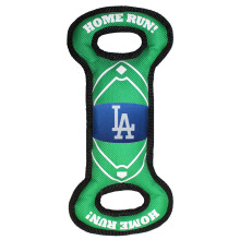 MLB LOS ANGELES DODGERS Baseball Field Dog -lelu kaksoisreunaompeleilla ja sisempi SQUEAKER