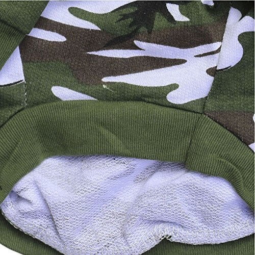 DroolingDog Camo Hondenshirt Medium Groen 2