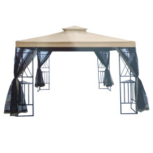 Cobertura superior de dossel de substituio para ventos de jardim compatvel com o Aldi Gardenline Belavi 2020-2022 Gazebo - 350
