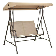 Garden Winds Capa superior de dossel de substituio com ajuste personalizado compatvel com The StyleWell Hampton Bay GSS00224BW GSS00224BRB Mix