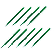 Pilot Gel Ink Refills for FriXion Erasable Gel Ink Pen Fine Point 0.7mm Green Ink Pack of 9