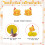9 PCS Poulet en nid d'abeilles Centres de table d   corations de table de poulet tableaux de table de poule 4