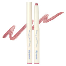 Lilybyred Smiley Lip Flending Stick | Finer di labbro multiuso coreano 3 in 1 trama cremosa liscia cremosa di lunghezza matti di sfocatura morbida co