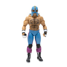 Boss Fight Studio Konnan, Legends of Lucha Libre Premium Collectible Action Figure - Highly Articulated Figurine with Accessories Including Microphone