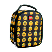 LEGO Kids Heritage Classic Lancheira Isolada Macia Reutilizvel Lancheira Recipiente de Refeio para Meninos e Meninas Perfeito para Escola ou V