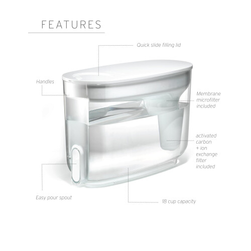 LifeStraw Home- Wasserfilterspender, 18-Tassen 1