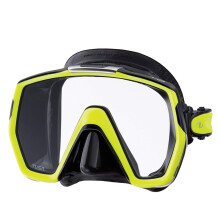 TUSA M-1001 Freedom HD Tauchmaske Schwarz/Flash Yellow