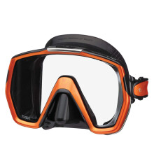 TUSA M-1001 Freedom HD maska ??na potpen cern/energeticky oranov, jedna velikost (M-1001QB-EO)