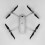Master Airscrew Stealth Propellers for DJI Mavic 2 - Black  4 pcs 4
