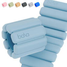 Pesos de pulsera y tobillo de brazaletes de Bala para mujeres y hombres - Pulseras pesadas de silicona ajustable para yoga de gimnasia y pilates - Pe